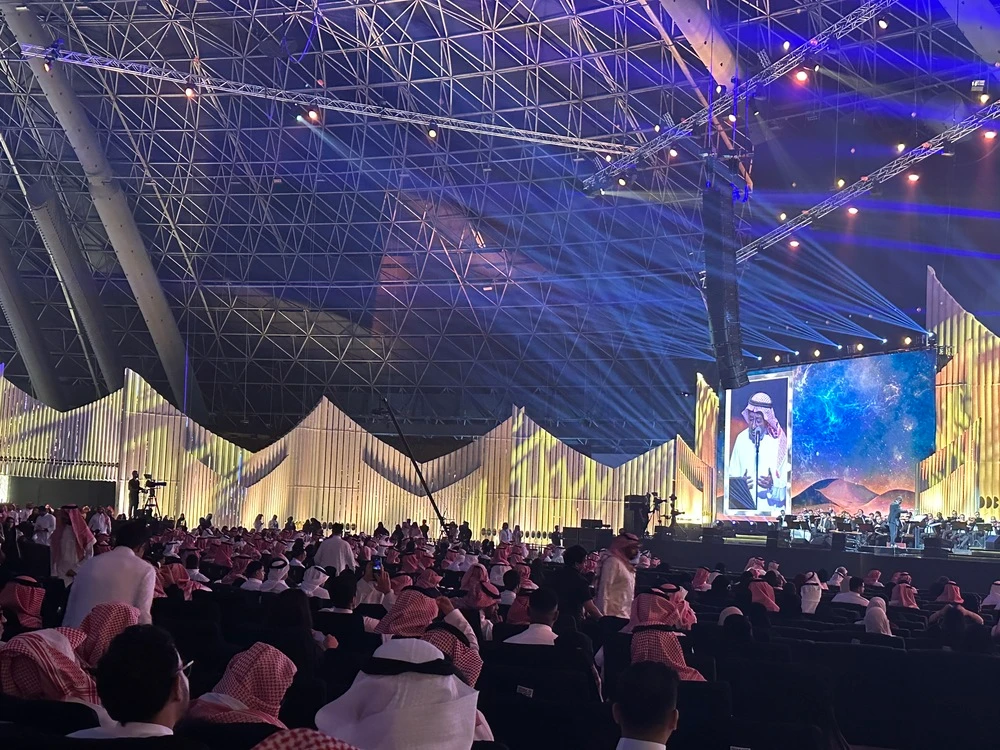 The inaugural Kingdom’s Melody Festival is taking center stage in Jeddah, captivating audiences with a celebration of Saudi Arabia’s musical heritage. (AN/Nada Hameed)