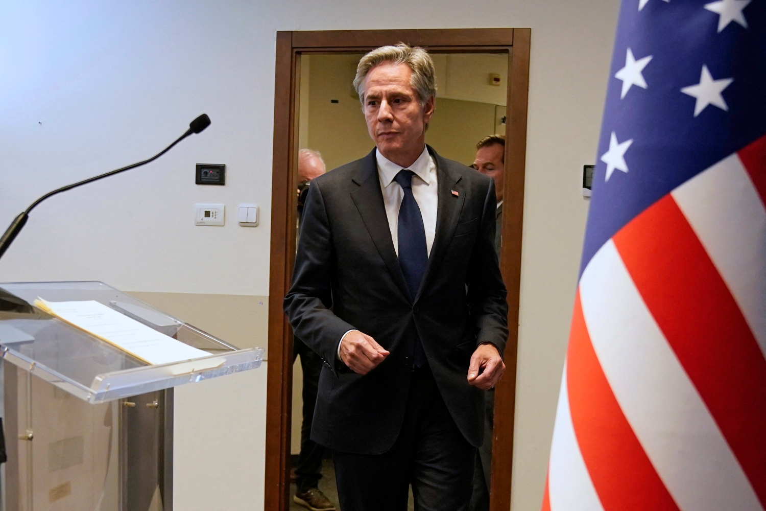 The first component of a lack of engagement with the Balkans stems from the attitude of Blinken’s US State Department (File/AFP)
