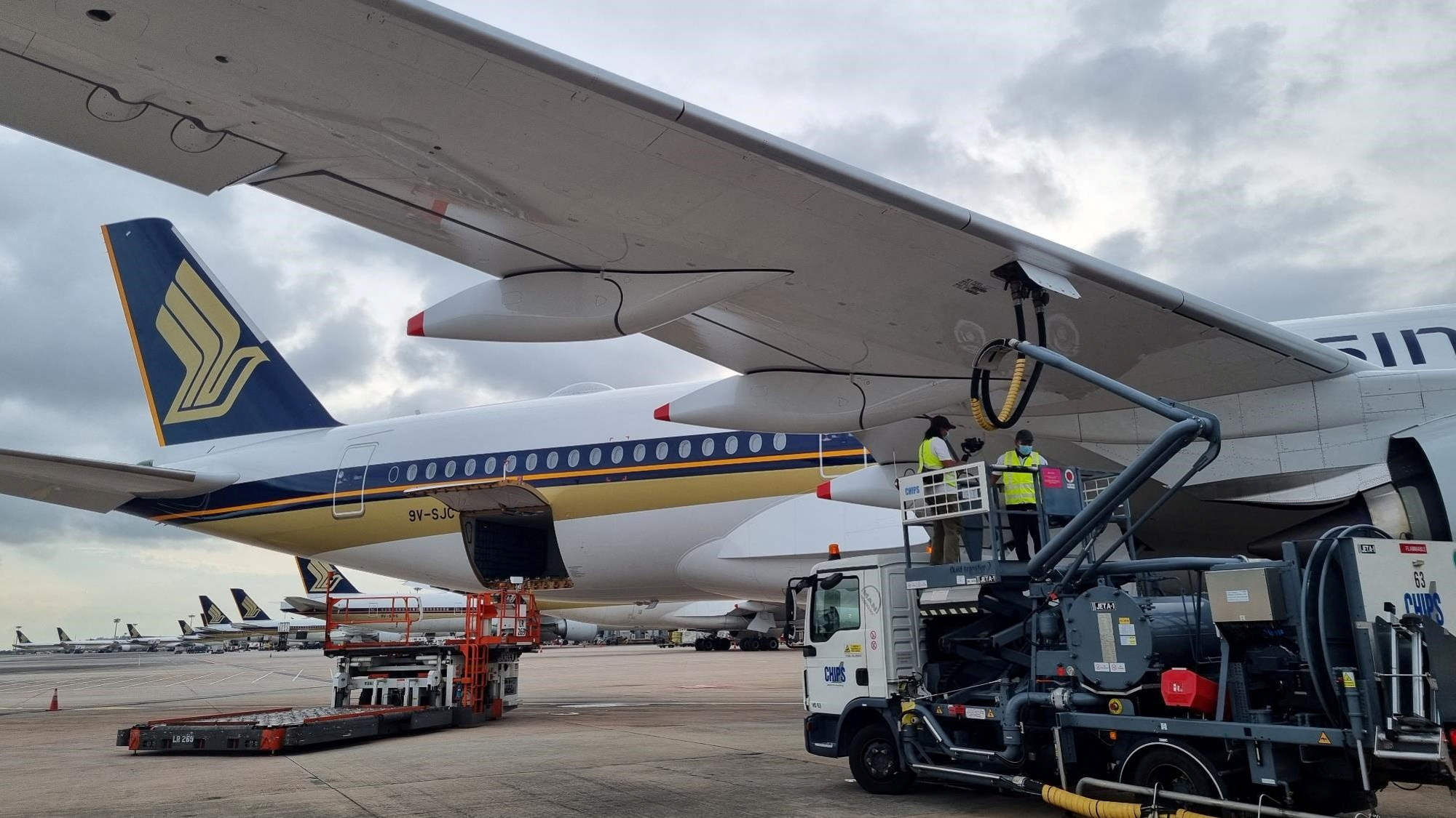 According to the Emirates News Agency, or WAM, the certification makes ADNOC the first company in the Middle East to supply the aviation sector with SAF and reinforces its sustainability pledge. Reuters/File