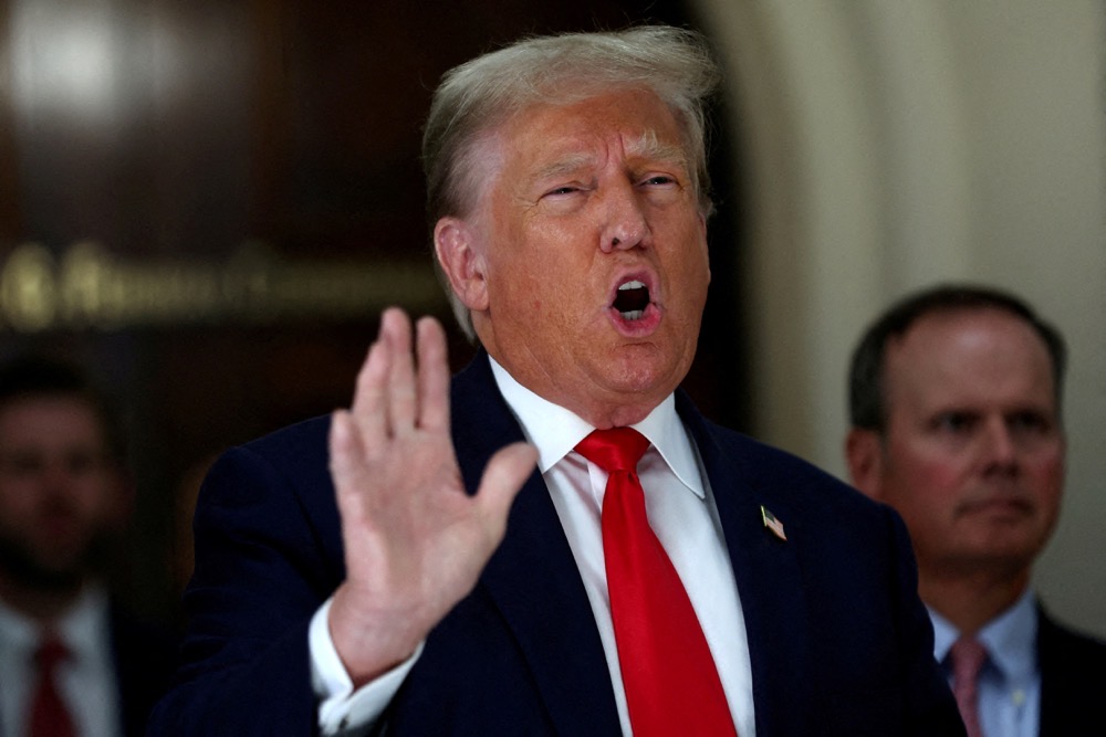 Former US President Donald Trump. (Reuters)