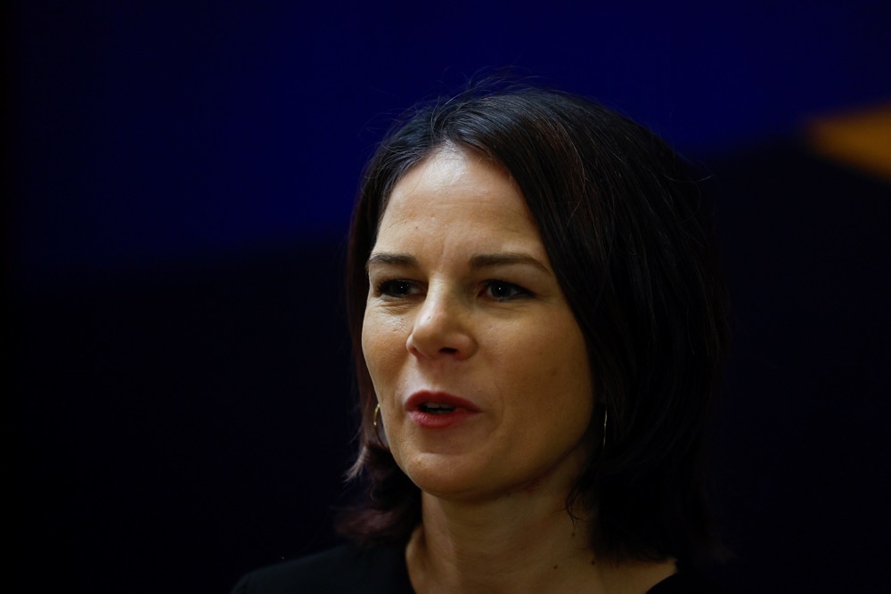 German Foreign Minister Annalena Baerbock. (Reuters)