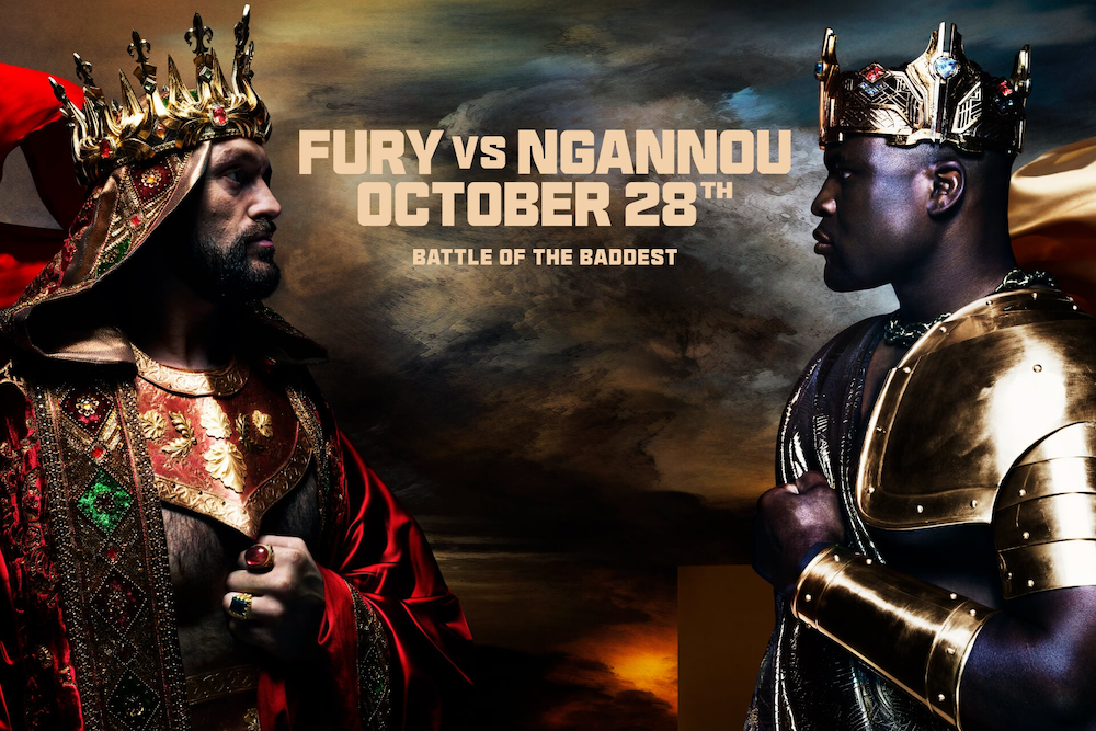 Tyson Fury and Francis Ngannou are set to battle it out on October 28 in Riyadh in what was dubbed “Battle of the Baddest”. (webook.com)