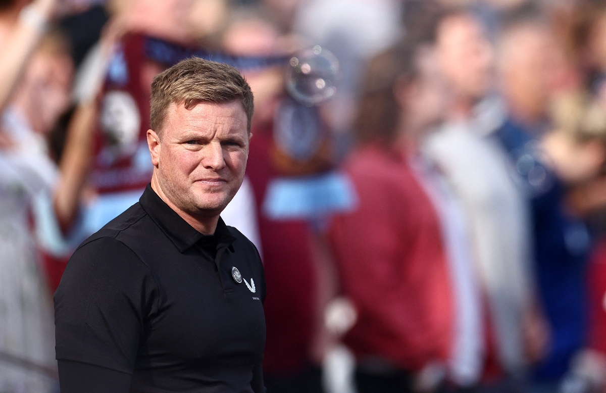 Manager Eddie Howe has admitted that Newcastle United were suffering from a Champions League hangover as they let points slip at West Ham. (AFP)