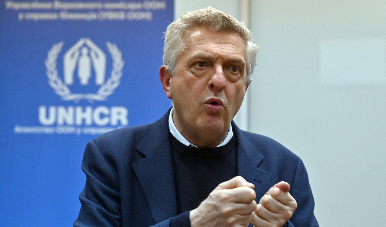 High Commissioner Filippo Grandi urged countries to respect the rights of those fleeing conflict or persecution guaranteed under the 1951 Refugee Convention the body was created to oversee. (AFP/File)