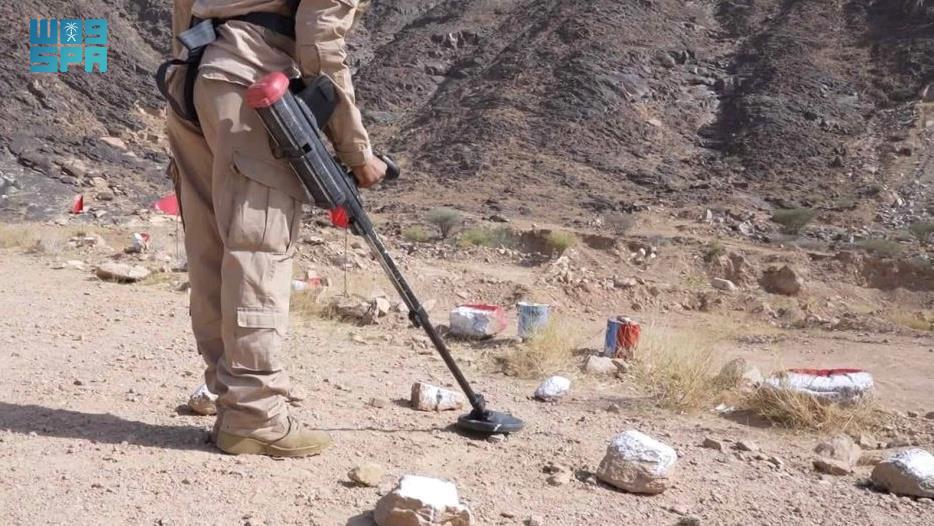 Since its inception, the Masam project, operating under KSrelief, has cleared 417,833 mines. (SPA)