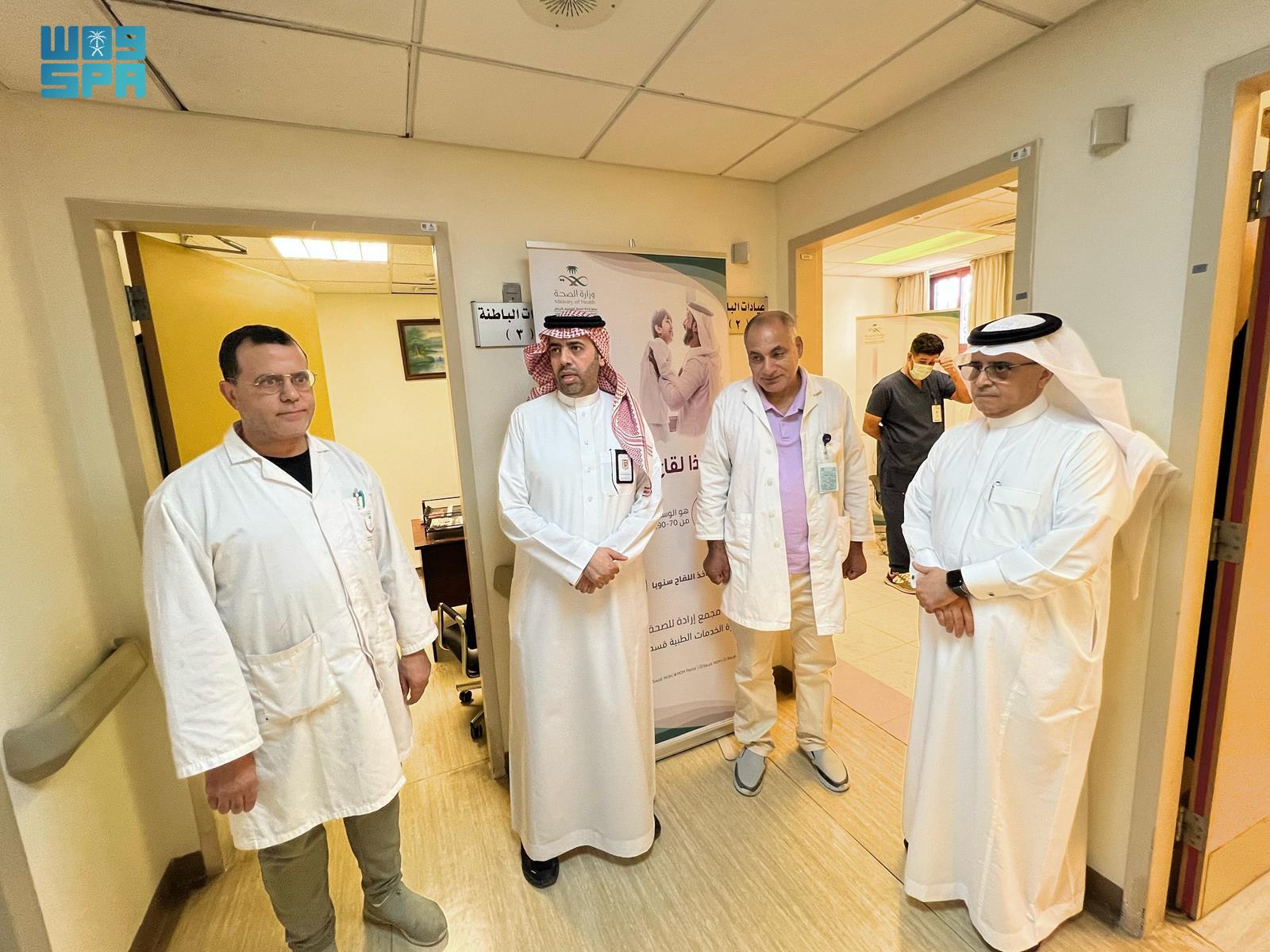 The campaign began at the Irada and Mental Health Complex in Riyadh. (SPA)