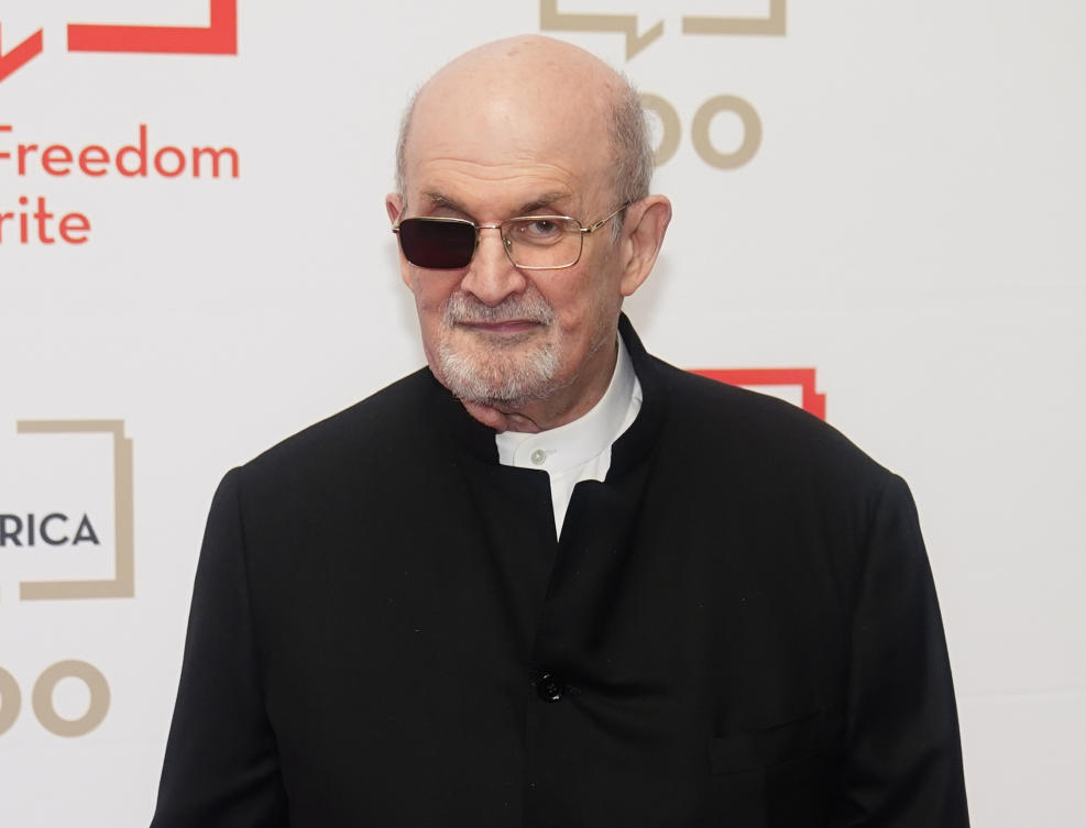 Salman Rushdie was stabbed on stage last year. He’s releasing a memoir about the attack