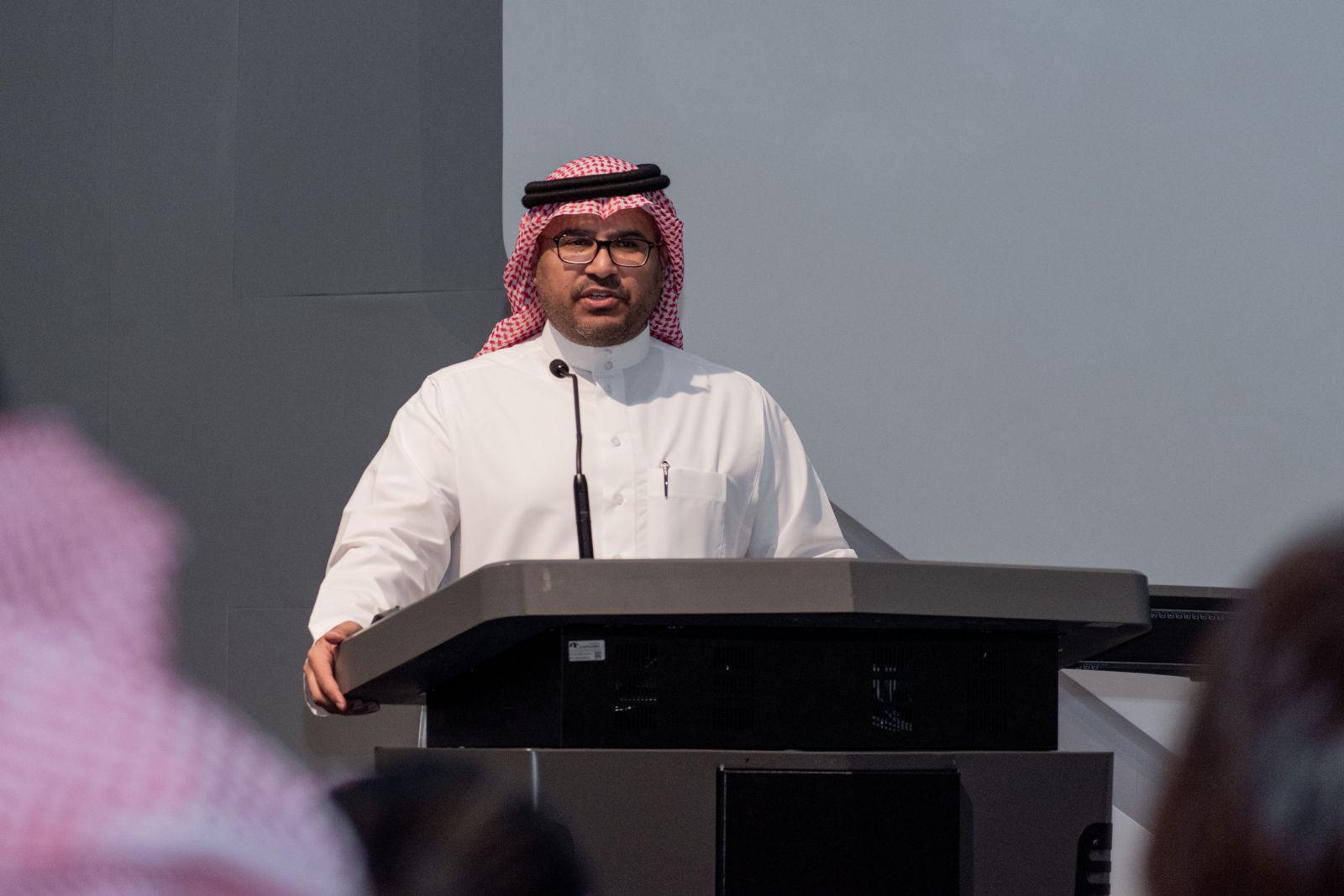 KAPSARC President Fahad Al-Ajlan speaks at an event to discuss the region's energy transition. Photo/Supplied