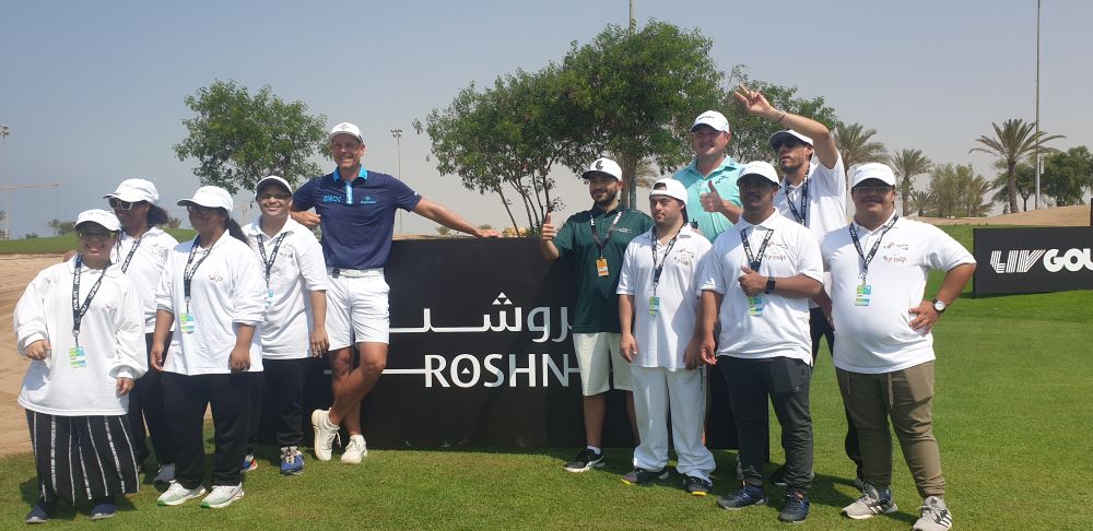 Children with special needs enjoy fun-filled day at the course ahead of LIV Golf Jeddah