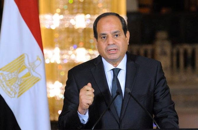 Egypt's President Abdel Fattah al-Sisi said Thursday that Gazans must "stay steadfast and remain on their land", amid calls for Cairo to allow safe passage for civilians stuck in Gaza. (Reuters/File)