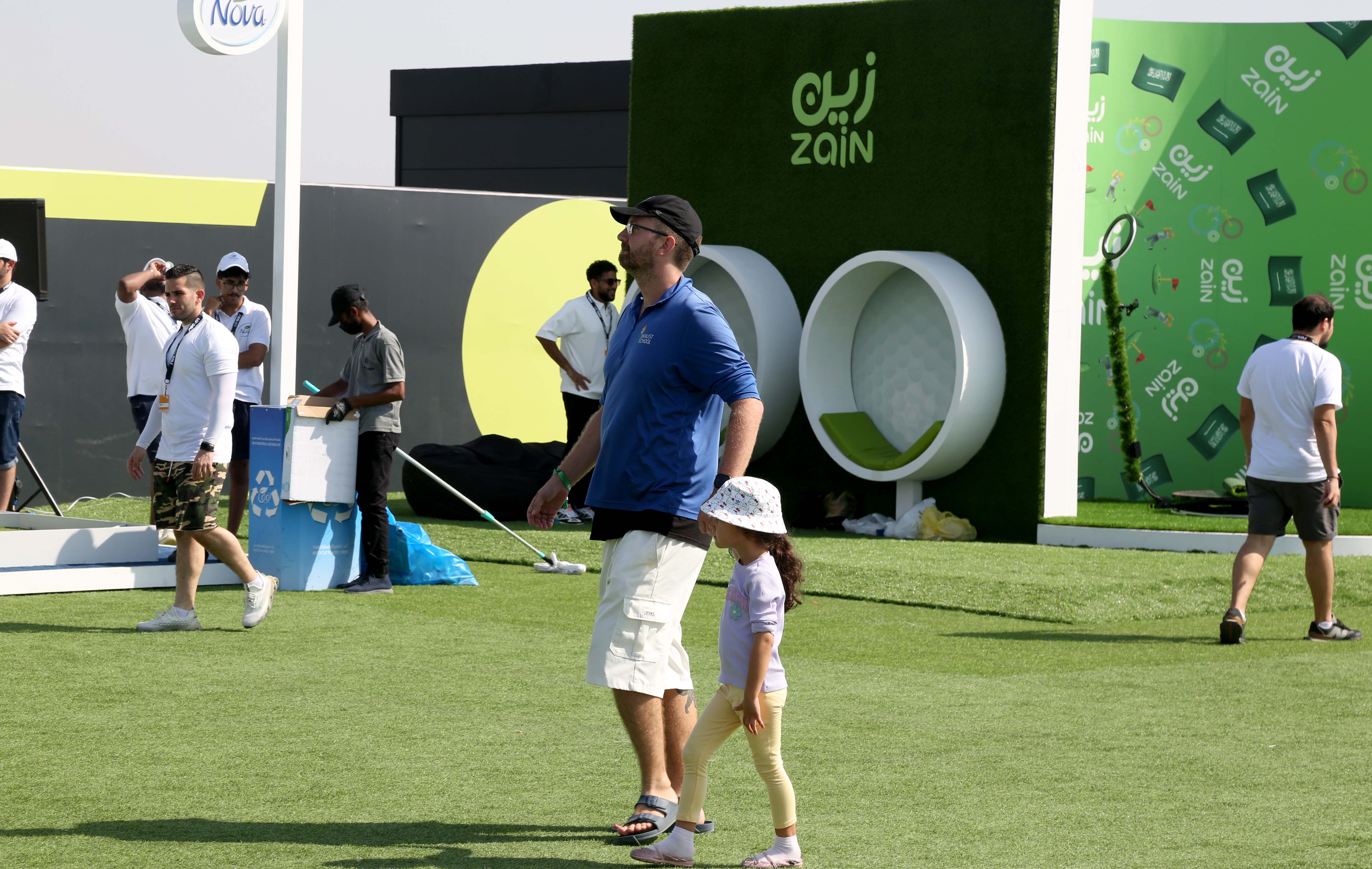 Spectators from across the Makkah region arrived at the Royal Greens Golf and Country Club in KAEC in high spirits for the LIV Golf Jeddah. (Supplied)
