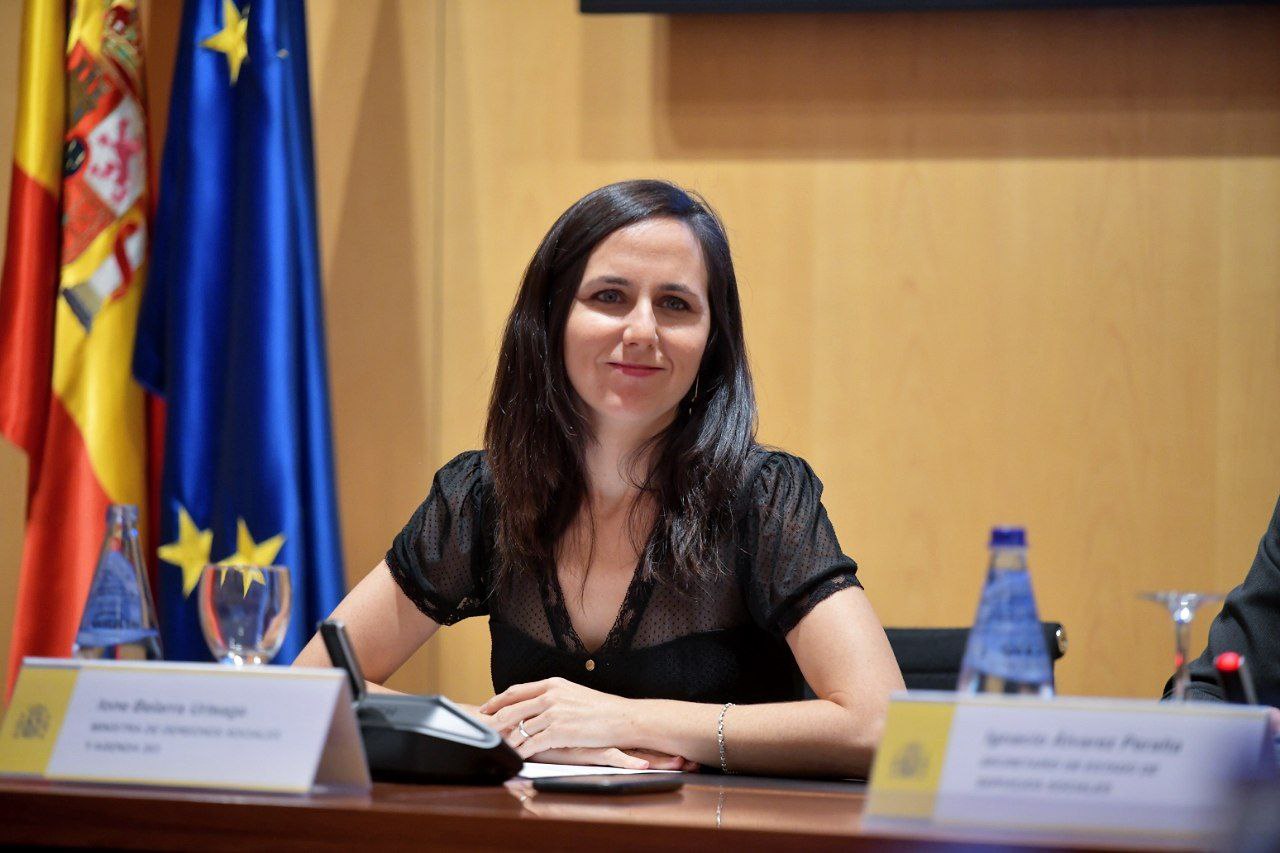 Spain’s Minister for Social Rights Ione Belarra. (X/@ionebelarra)