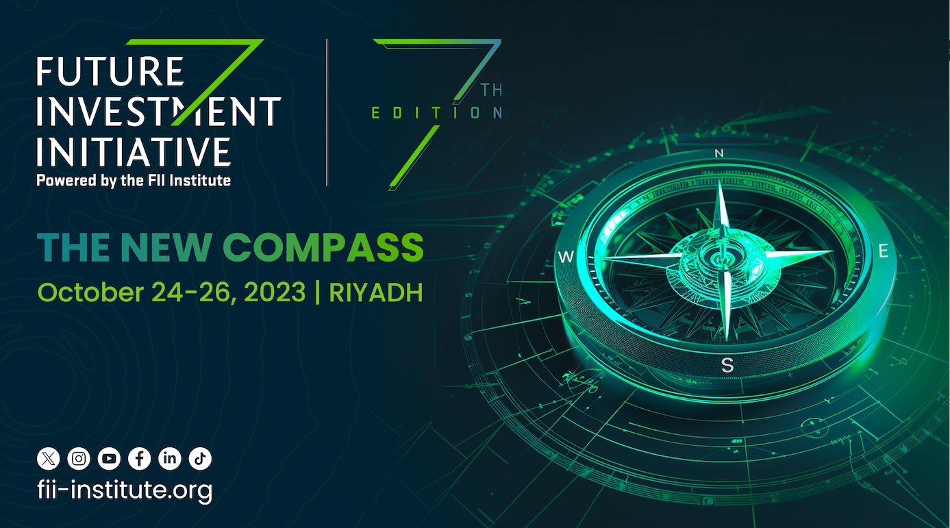The forum will be held from Oct. 24 - 26. FII.