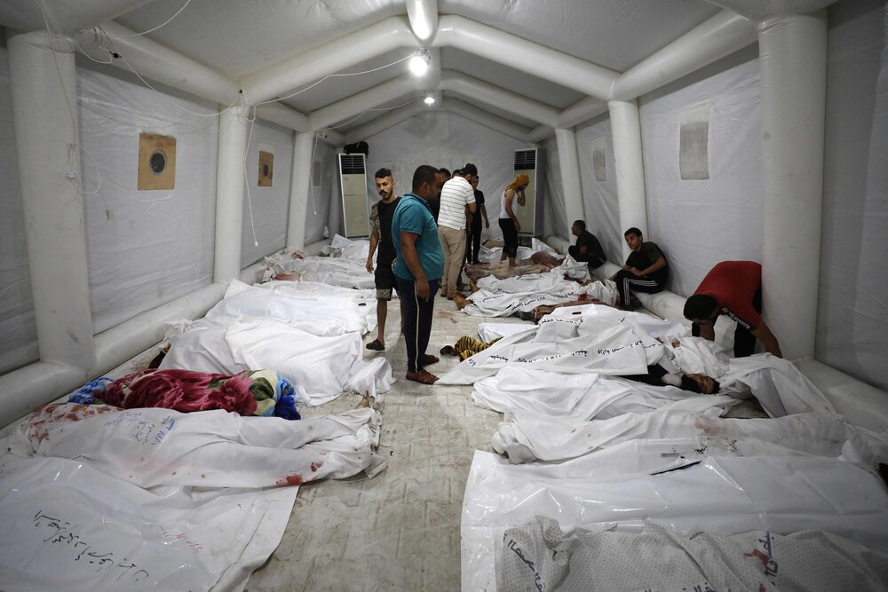 Saudi Arabia leads condemnation of Israeli airstrike on Gaza hospital that killed hundreds