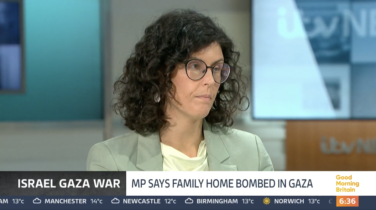 British MP Layla Moran in an interview with Good Morning Britain. (Screenshot)