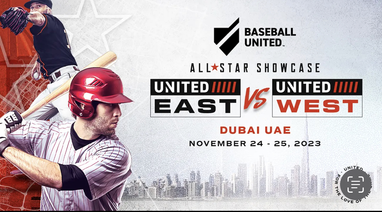 Baseball United's All-Star Dubai Showcase will take place on Nov. 24-25. (Supplied)