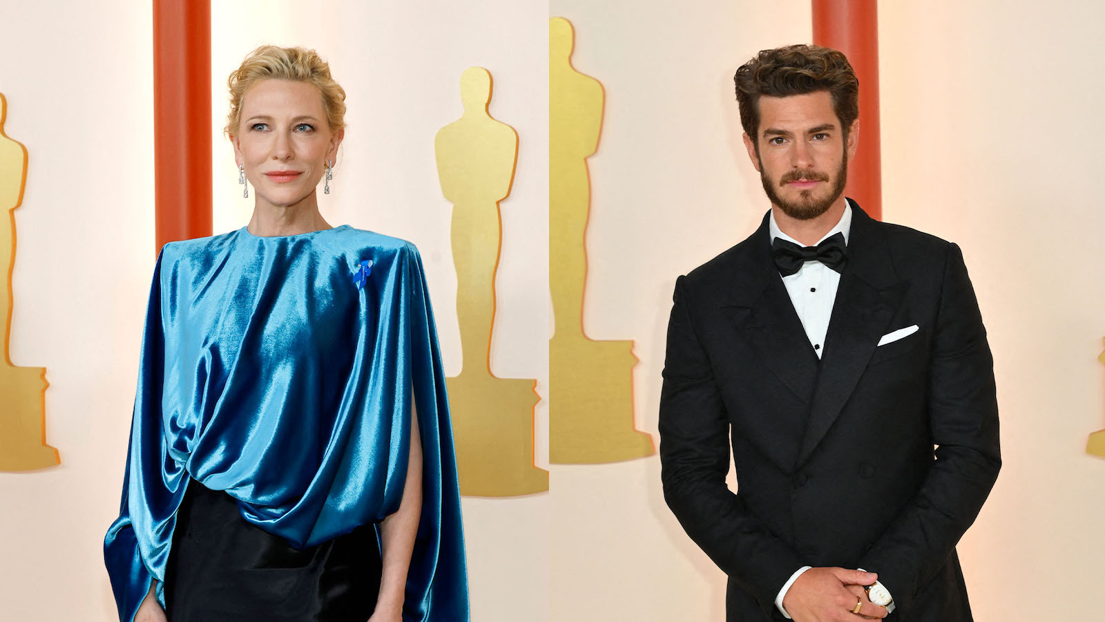 Cate Blanchett and Andrew Garfield penned a letter to US President Joe Biden. (AFP)