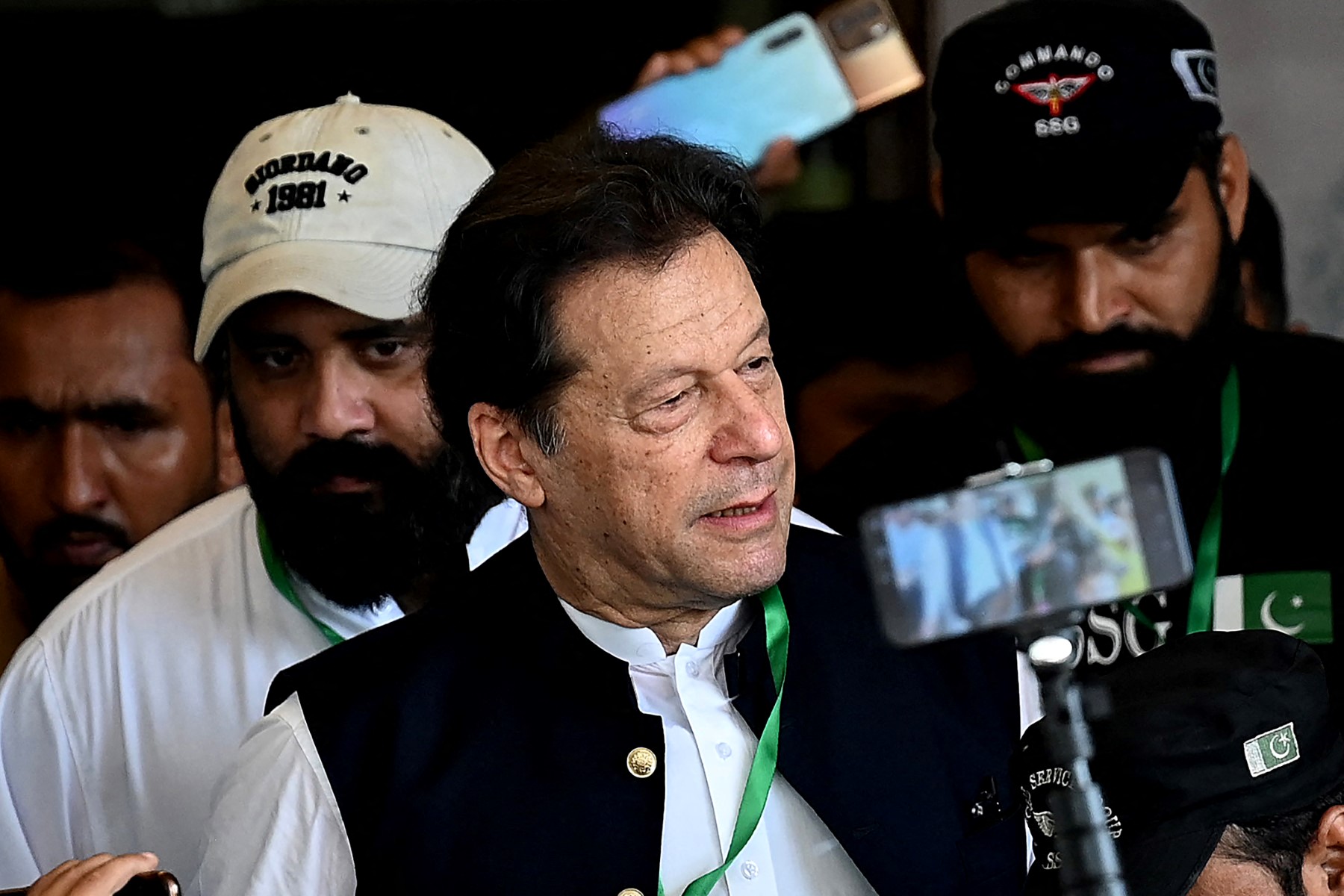 Lawyers for Khan say the case carries a maximum jail term of 14 years (AFP)