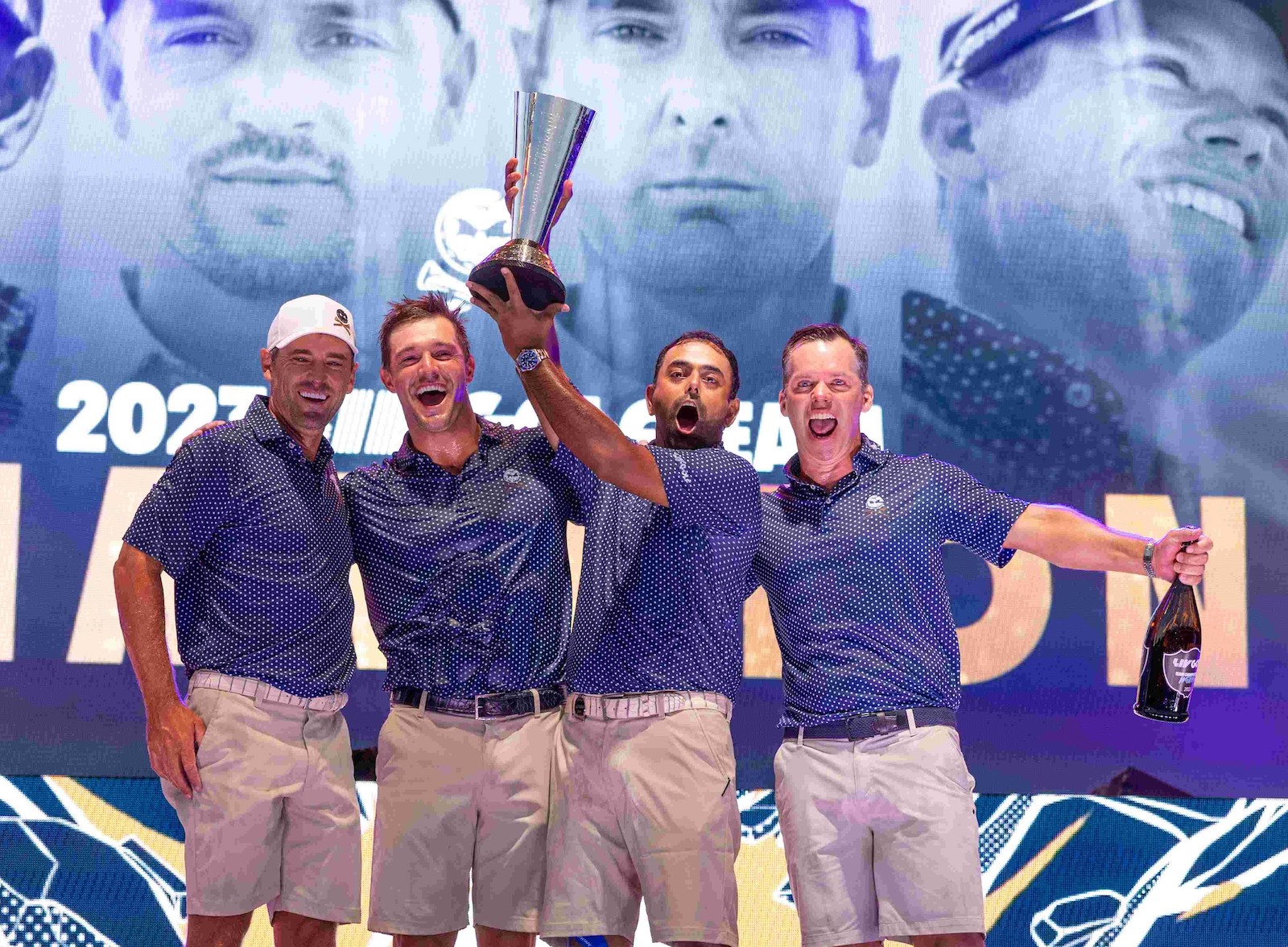 High drama as Crushers GC wins 2023 LIV Golf Team Championship