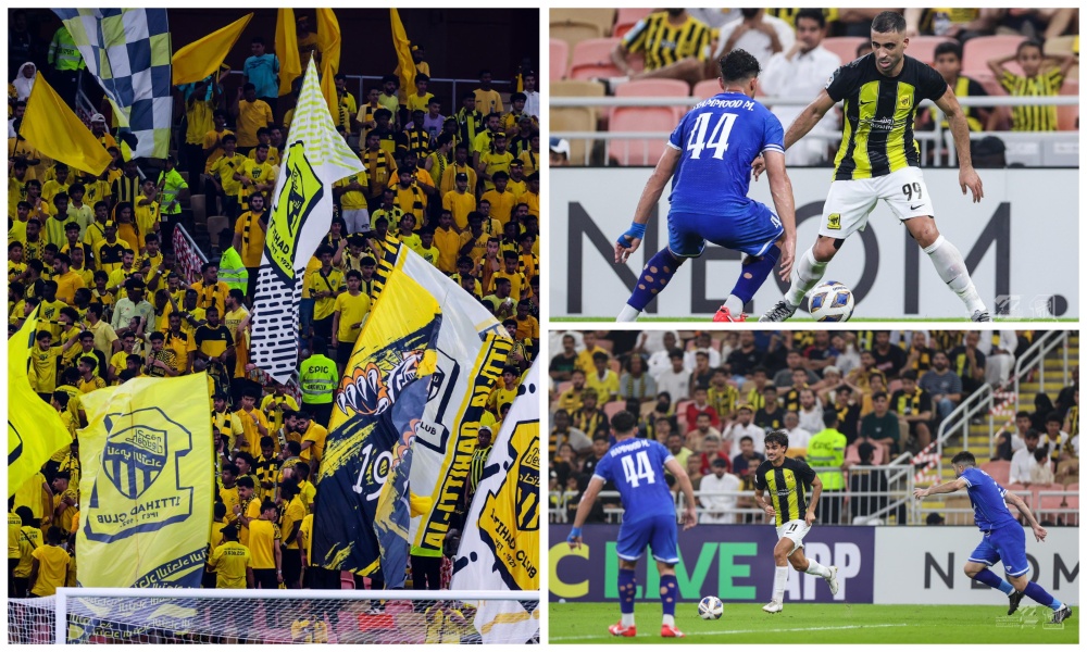 A last-gasp strike from Abderrazak Hamdallah gave Al-Ittihad a dramatic and valuable 1-0 win over Iraq’s Al-Quwa Al-Jawiya in the AFC Champions League. (X/@ittihad)