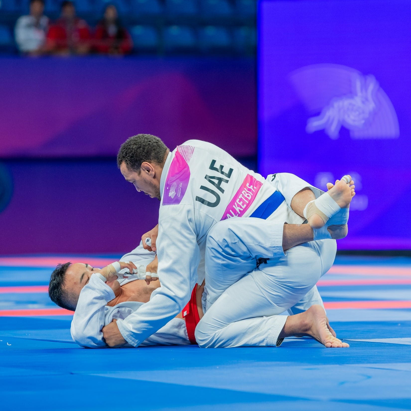 The UAE's Faisal Al-Ketbi recently won jiu-jitsu gold at the Asian Games in China. (Supplied)