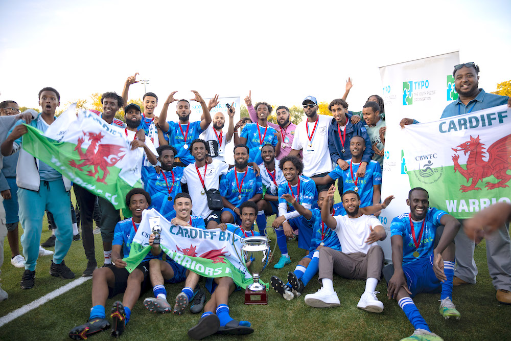 Cardiff Bay Warriors won the Somali British Champions League two years ago. (Supplied)