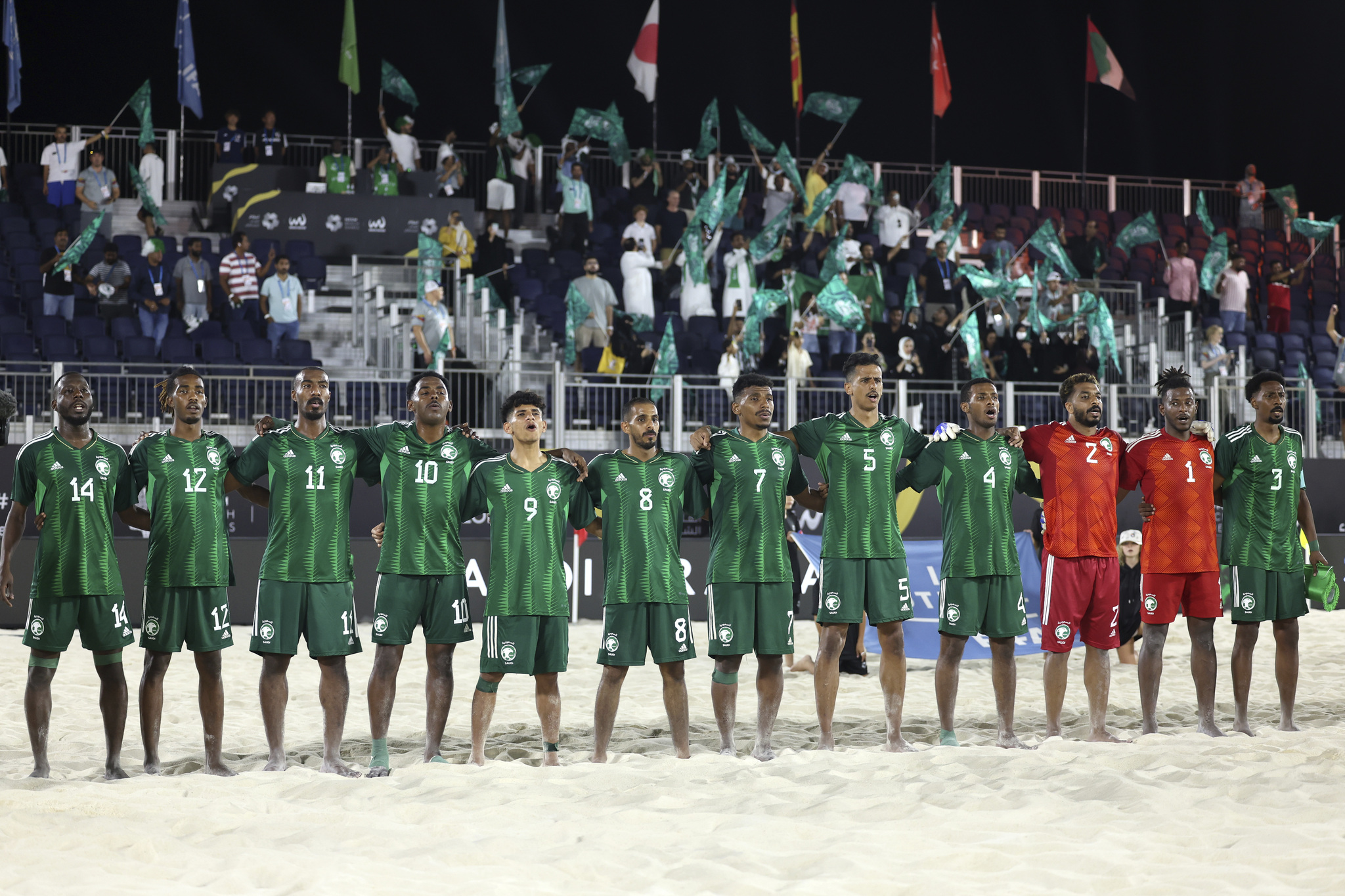 Germany overcomes Saudi Arabia 5-3 in NEOM Beach Soccer Cup