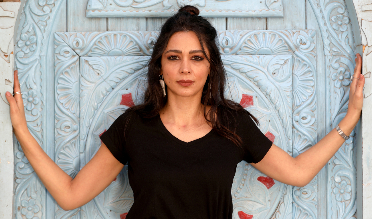 Maisa Abdel Hadi was briefly arrested earlier this month after posting a picture of an elderly Israeli woman being abducted to Gaza by the militant group. (AFP/File)