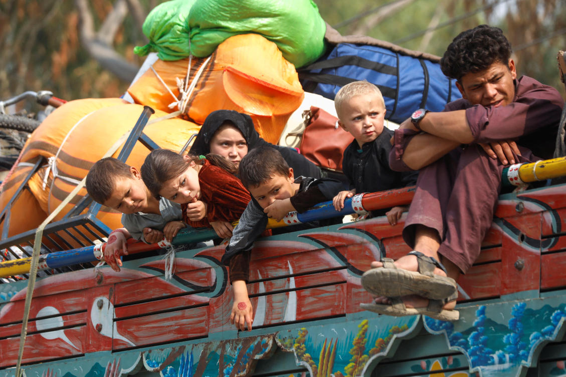 More than 100,000 Afghan migrants have already left Pakistan since the start of October, when the government announced a one-month deadline. (Reuters)