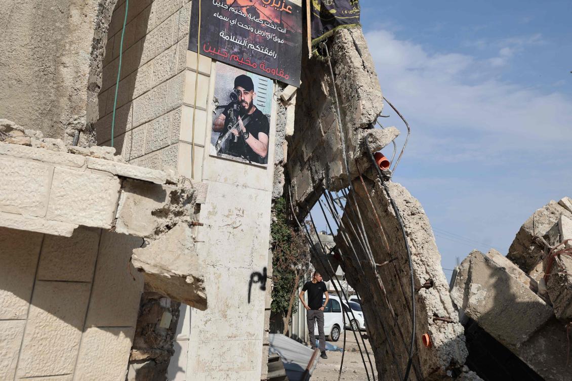 Israeli military raided Jenin Palestinian refugee camp, in the occupied northern West Bank amid the ongoing battles between Israel and the Palestinian group Hamas in the Gaza Strip. (File/AFP)