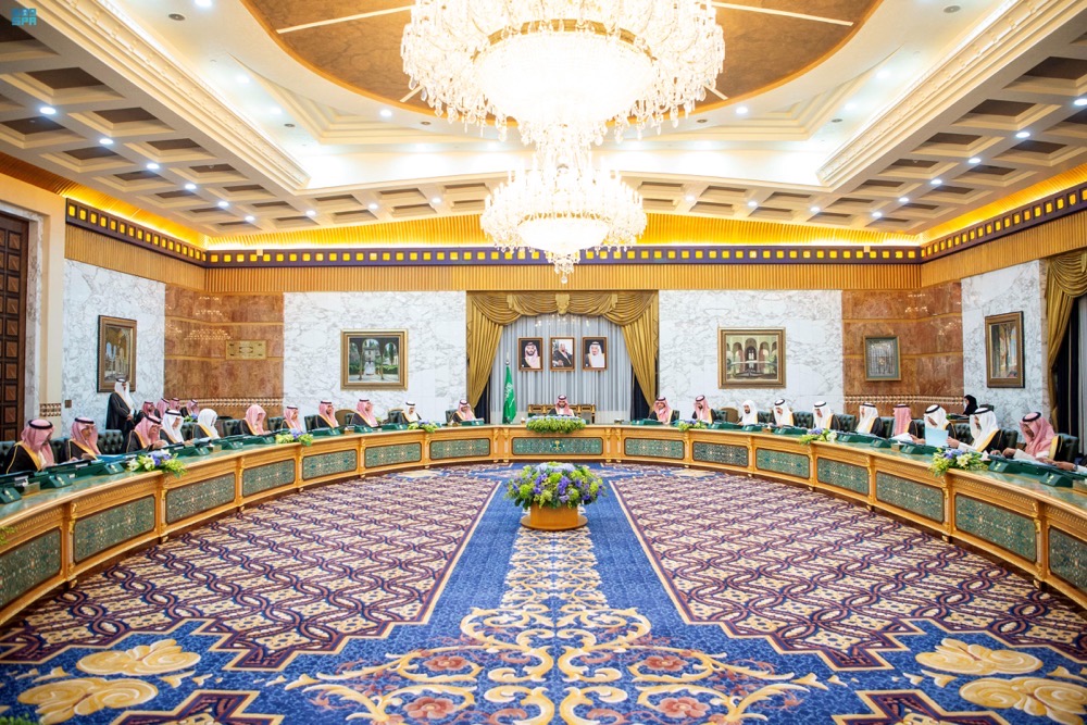 Crown Prince Mohammed bin Salman chaired the session of ministers on Tuesday. (SPA)