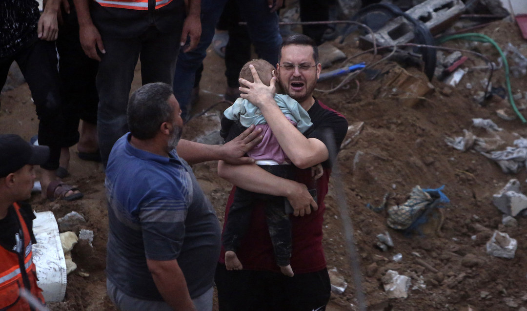 Israeli air strikes kill 50 in north Gaza refugee camp