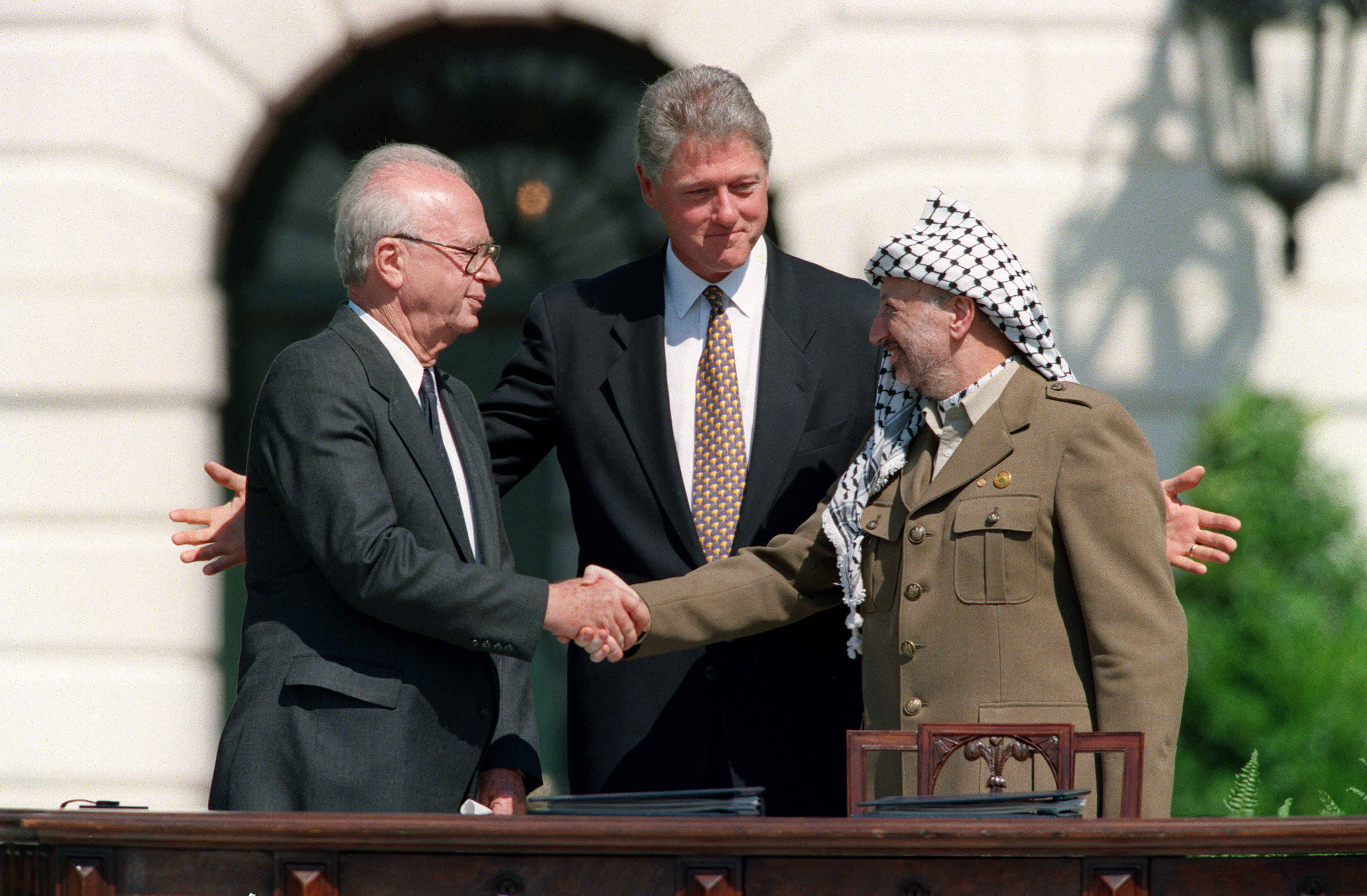A new generation of leaders and peace activists must take the positives of Oslo and find a new path to peace (AFP)