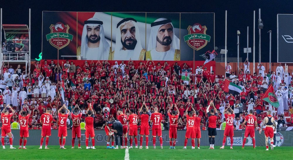 Shabab Al-Ahli breezed past Al-Wahda 3-1 on Friday. (Twitter: @Shabab_AlAhliFC)