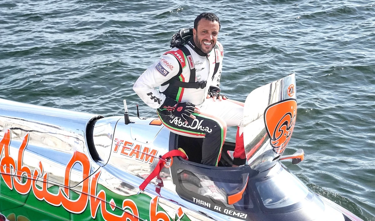 Thani Al-Qemzi of Team Abu Dhabi had a disappointing day at the Grand Prix of Sardinia. (Team Abu Dhabi)