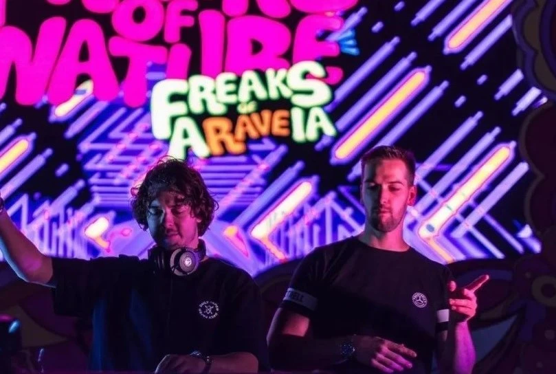 Set to take to the stage at the two-day open air music festival Freaks of Nature are Dutch DJs Basicz and NoTune. (Instagram)