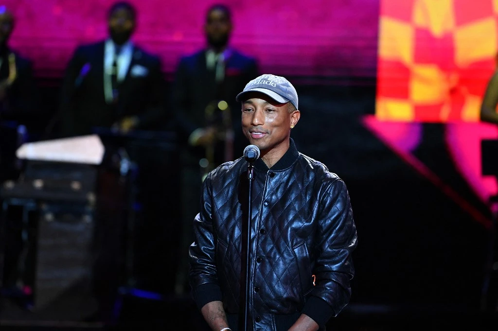 US hip hop artist Pharrell Williams will perform at MDLBEAST’s Soundstorm festival in Riyadh this year. (AFP)