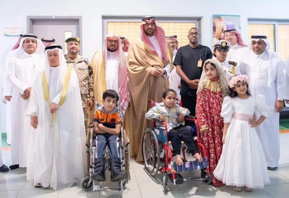 Prince Saud bin Khalid Al-Faisal announced the launch of Madinah’s Intellectual Disability Program. (SPA)