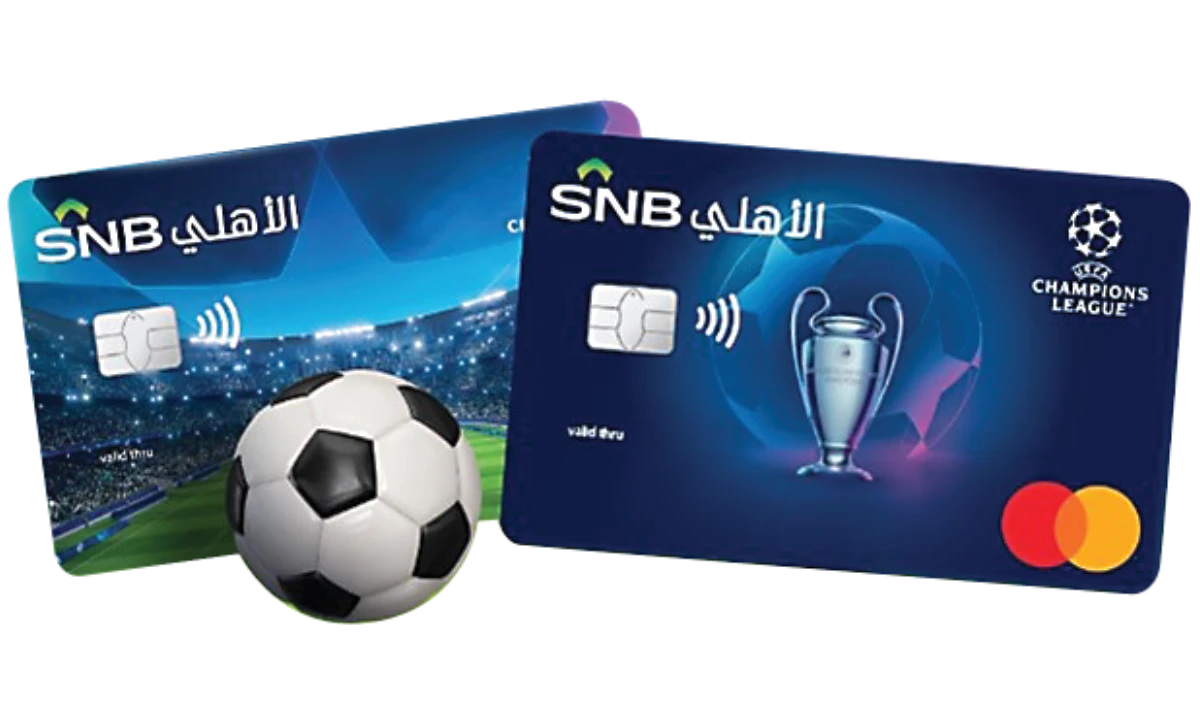 The UEFA Champions League card portfolio offers cashback credit and prepaid cards without an annual fee.