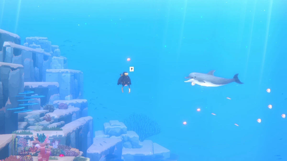 “Dave the Diver” has built a gorgeous tropical world of magical seas and a colorful restaurant for you to explore. It combines two different styles of play with a story that borrows from magical realism to hugely rewarding effect. (Supplied)
