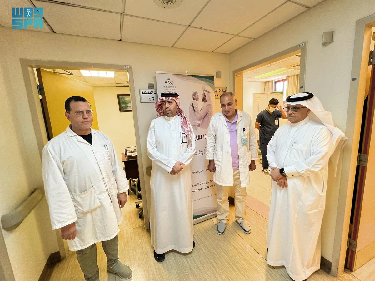 The campaign began at the Irada and Mental Health Complex in Riyadh. (SPA)