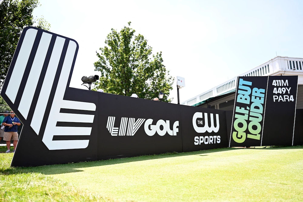 The LIV Golf tour, which features 48 players in 12 four-man teams and is held in 14 cities across the globe, first applied for Official World Golf Ranking recognition in July 2022. (AFP)