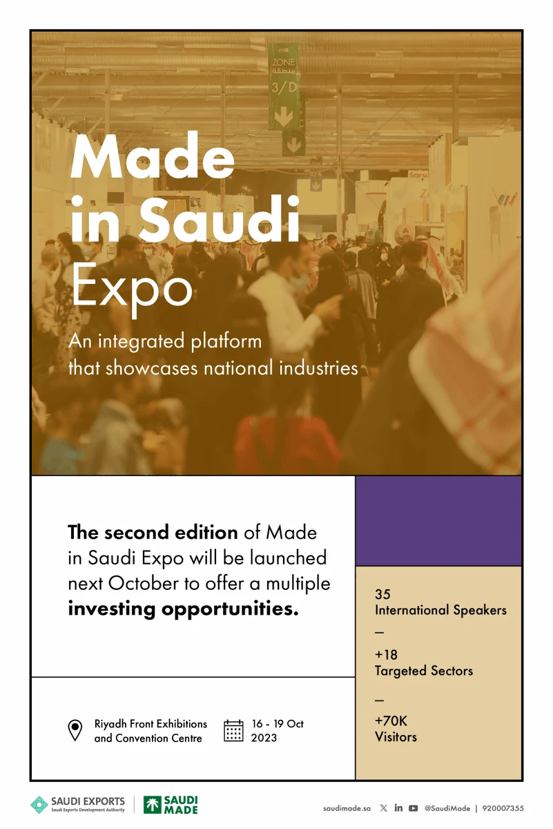 Iraq is guest of honor at ‘Made in Saudi’ expo