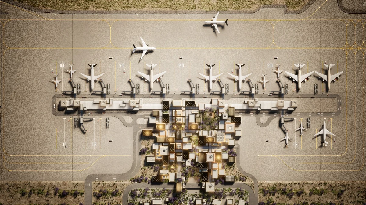 A master plan for the Kingdom’s new Abha International Airport was launched on Thursday. (SPA)