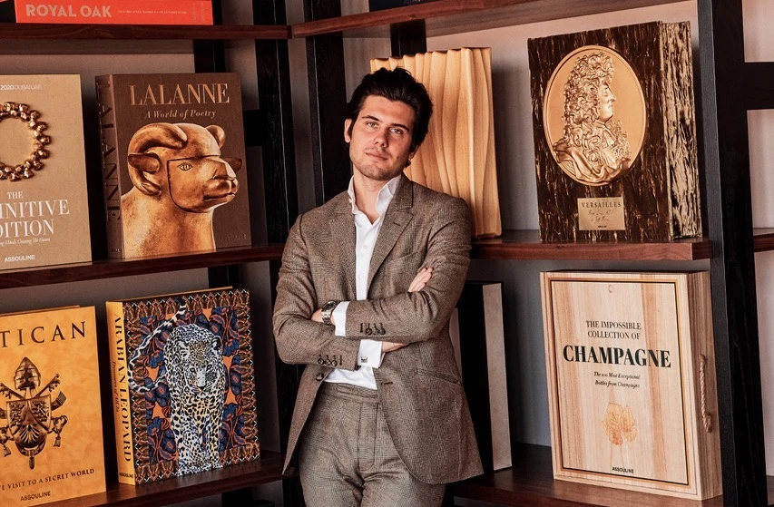 Alexandre Assouline is the chief of operations, brand and strategy, at the publishing house. (Supplied)