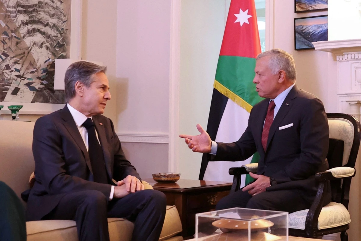 Jordan king warns against displacing Palestinians to neighboring countries
