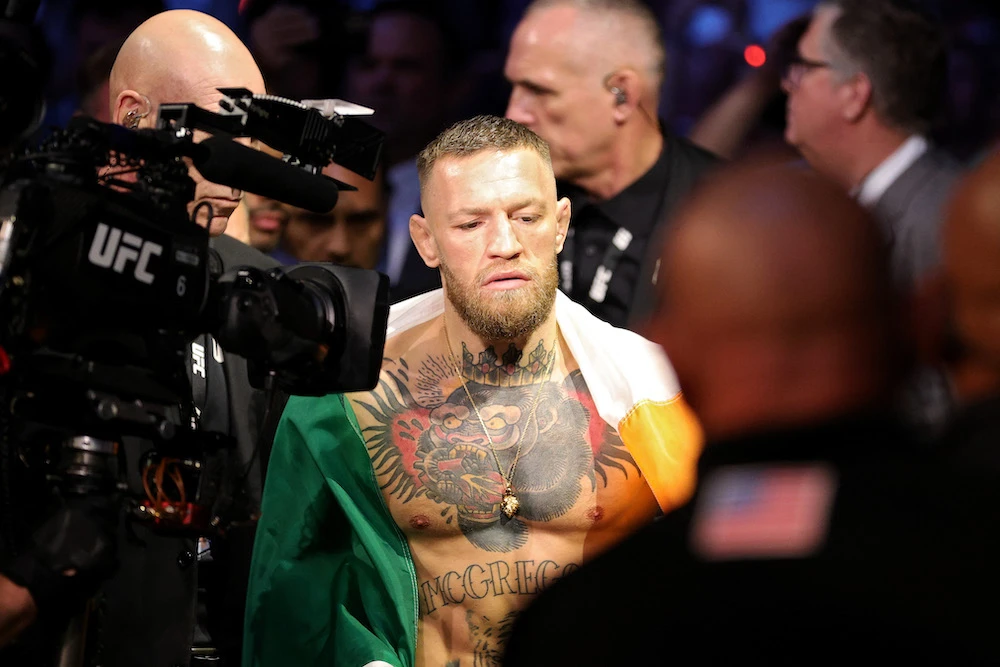 The UFC Fight Night Saudi Arabia has a slim chance that it will deliver the UFC’s biggest star – Conor McGregor. (AFP file photo)