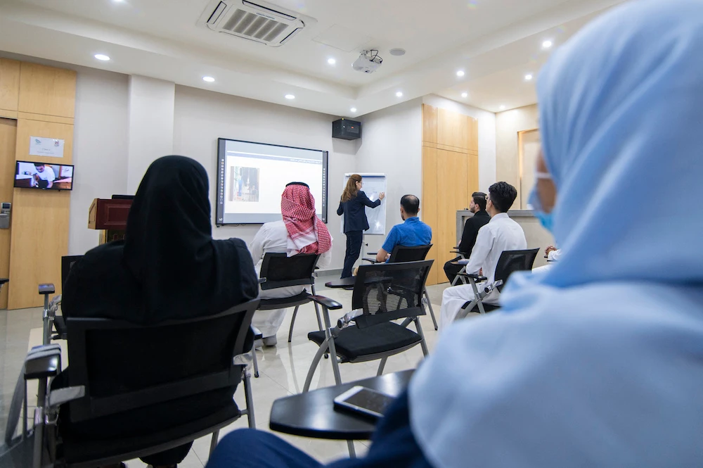 The strategy has set a target of sending 70,000 male and female students to 17 countries in alignment with the objectives outlined in Saudi Arabia’s Vision 2030. (AFP file photo)