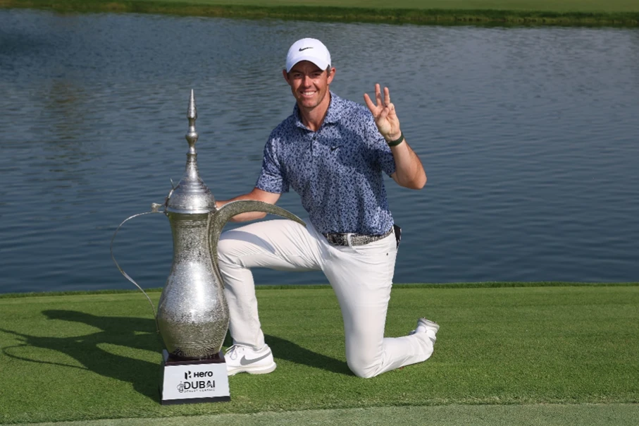 Rory McIlroy set for potentially historic defense of Dubai Desert Classic title