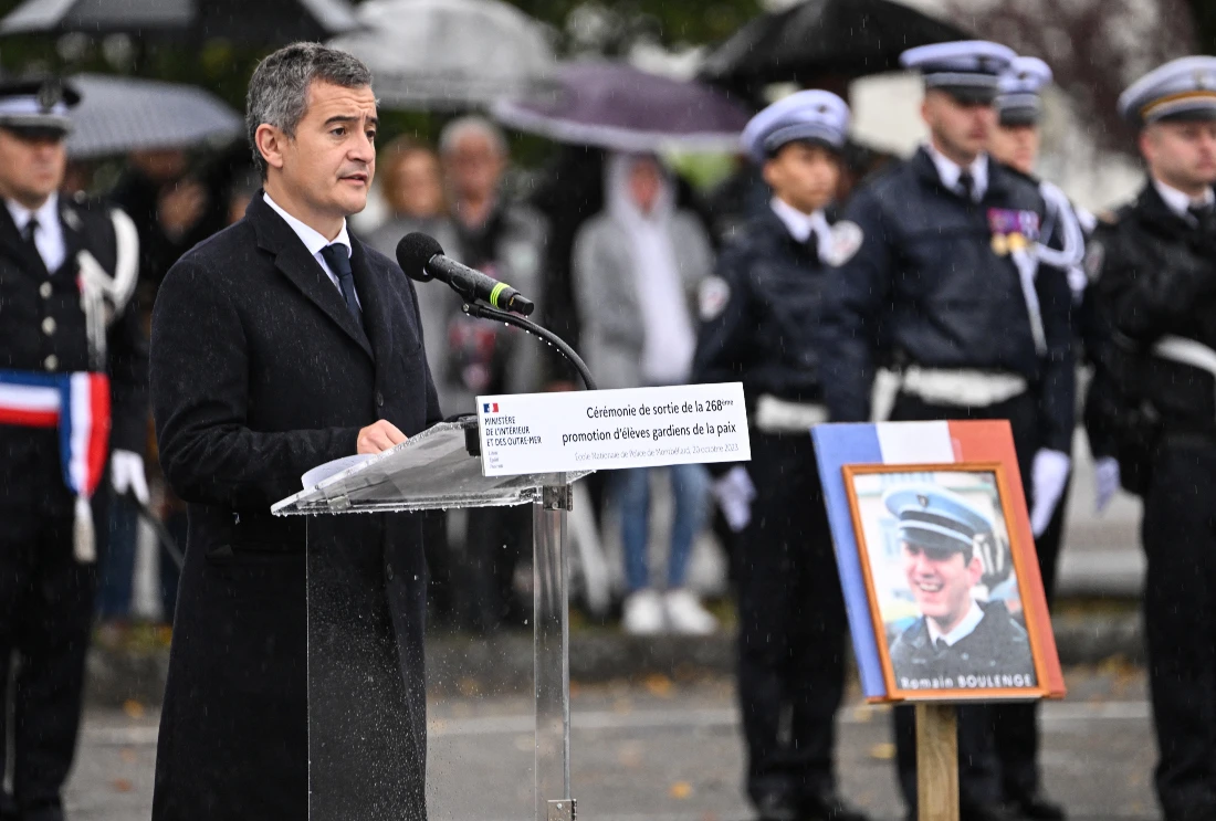 France’s interior minister Gerald Darmanin warned that the EU’s laxity on terrorism included failure to expel illegal migrants who had later carried out attacks. (File/AFP)